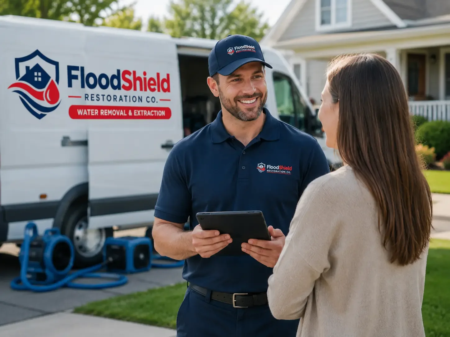 Flood Water Remediation in Clune, PA